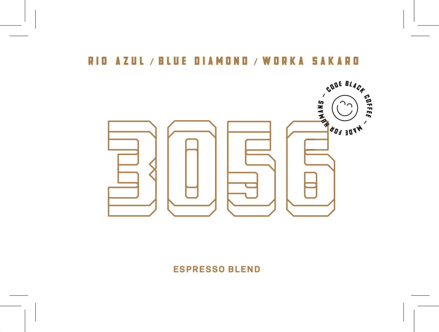 Code Black Coffee Roasters: 3056 Espresso Blend Coffee