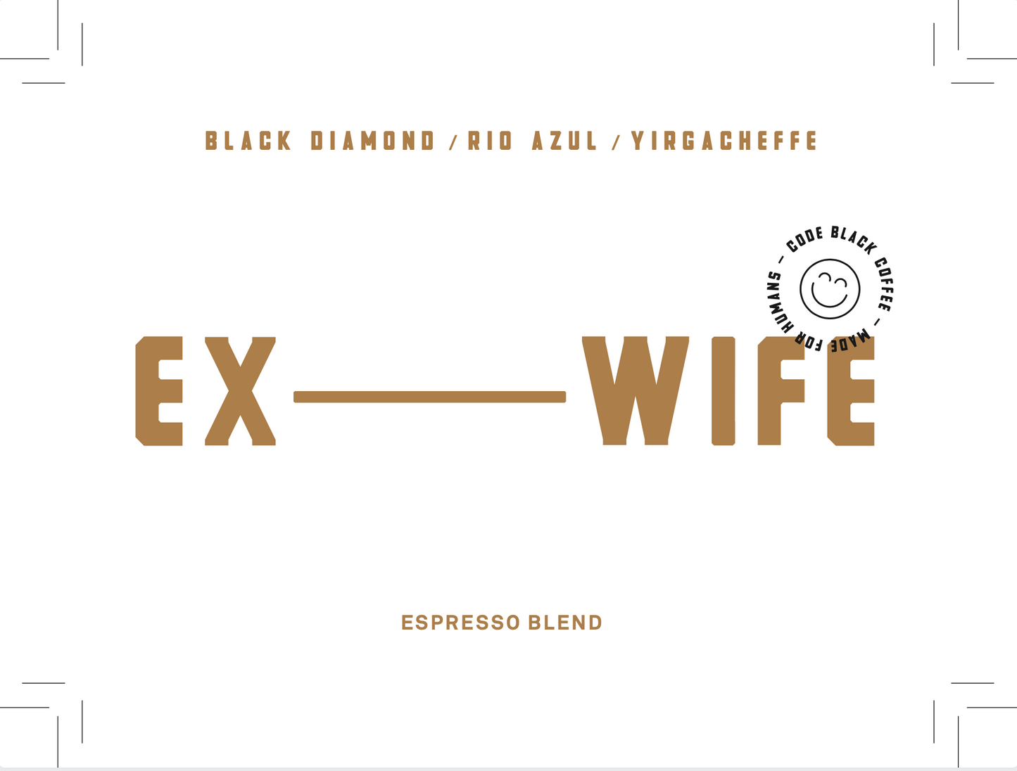 Code Black Coffee Roasters: Ex-Wife Espresso Blend