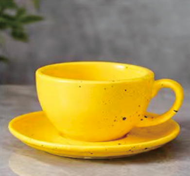 PRE-ORDER: 300ml Egg Cup & Saucer (Marble Colours)