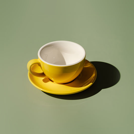 300ml Cafe Latte Egg Cup & Saucer