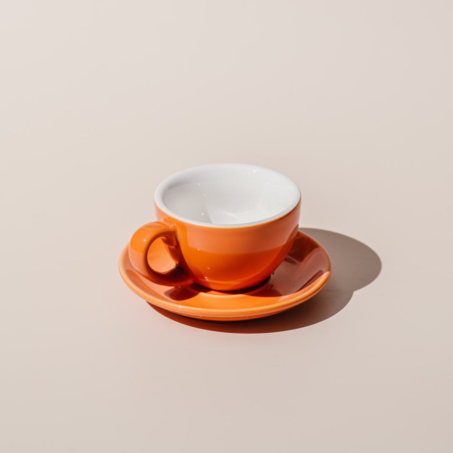 150ml Flat White Egg Cup & Saucer